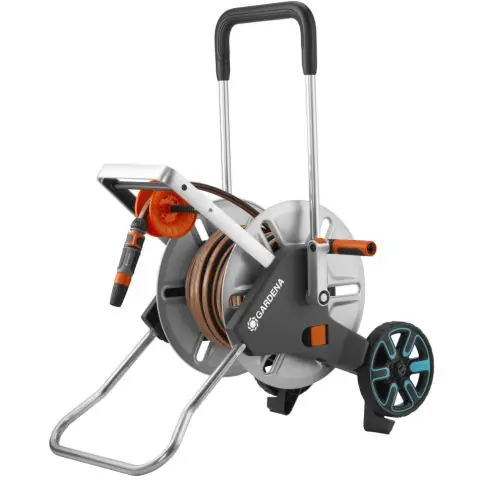 Extra rabatt Gardena AquaRoll M Easy Metal Slangvagn