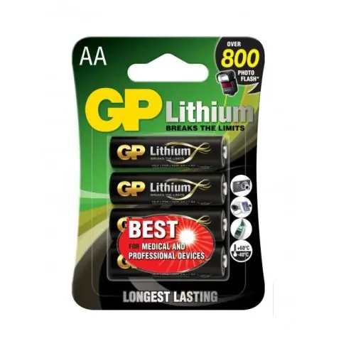 Snabb leverans GP Batteries 15LF-2U4 Litiumbatteri