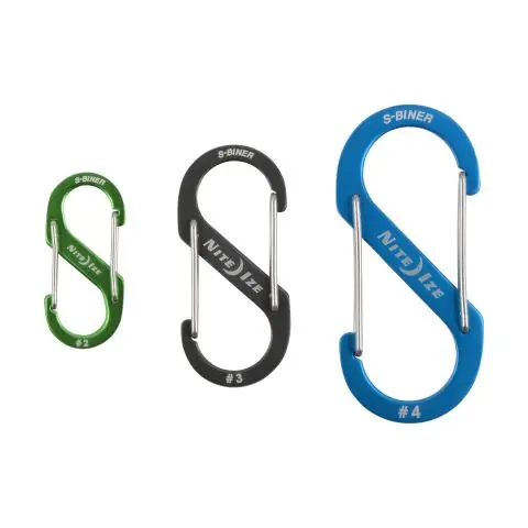 Kundfavorit Nite Ize S-Biner Karbinhake