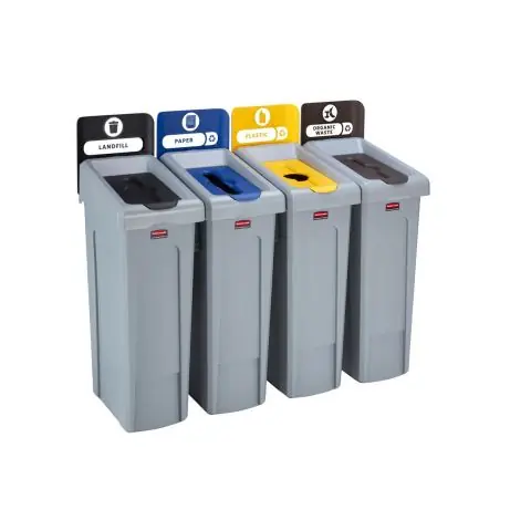 Rubbermaid Slim Jim Sorteringsstation Beställ idag