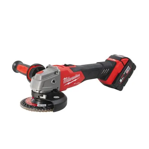 Milwaukee M18FSAG125XB502X Vinkelslip Begränsat erbjudande