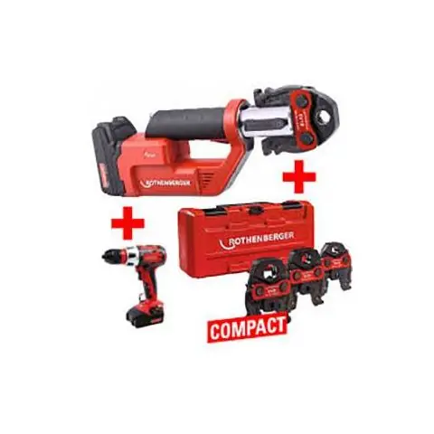 Populär Rothenberger ROMAX Compact TT Verktygspaket
