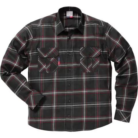 I lager Fristads 104986-940 L Flanellskjorta