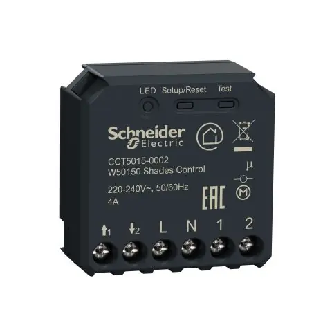 Billig Schneider Electric Wiser CCT5015-0002 Jalusibrytarpuck
