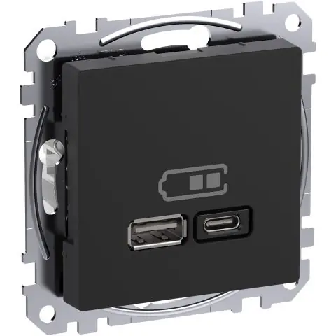 Premium Schneider Electric Exxact WDE003983 USB-Ladduttag