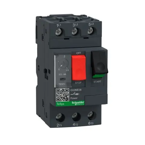 Köp nu Schneider Electric GV2ME08 Motorskyddsbrytare